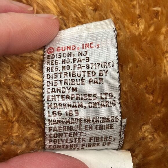 STUFFED LION,POUNCE DELION,GUND Stuffed Lion,collectible toy #5039,EUC LION - Picture 10 of 10